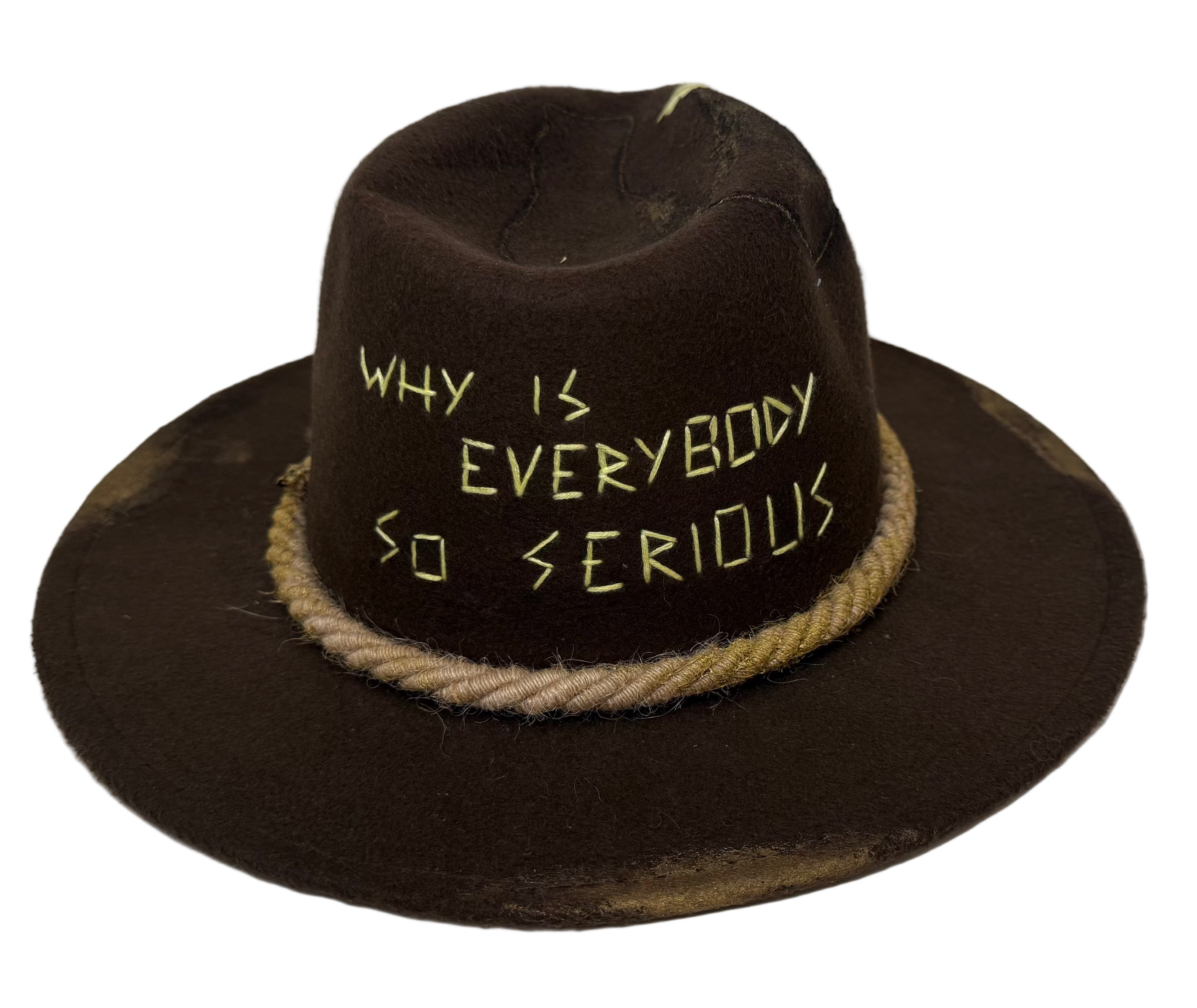 WHY IS EVERYBODY SO SERIOUS